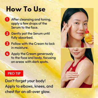 Vitamin Illuminating Serum & Cream Set